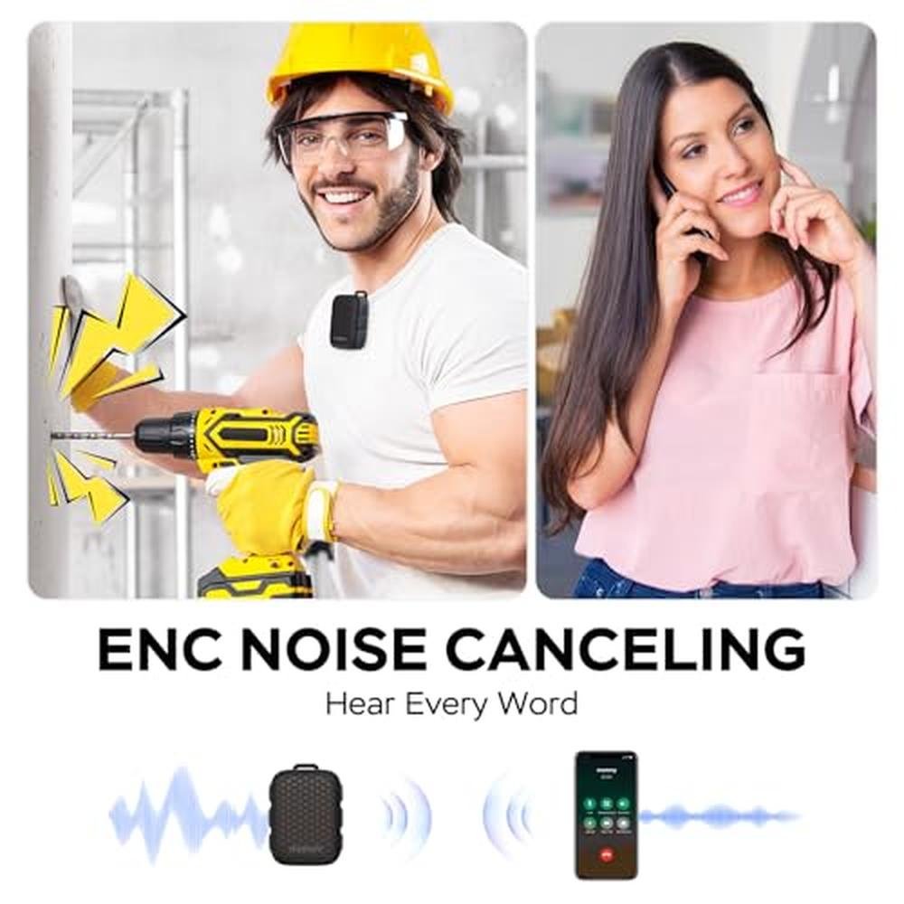 INSMY Wearable Bluetooth Speakers IP67 Waterproof – Close-up Detail