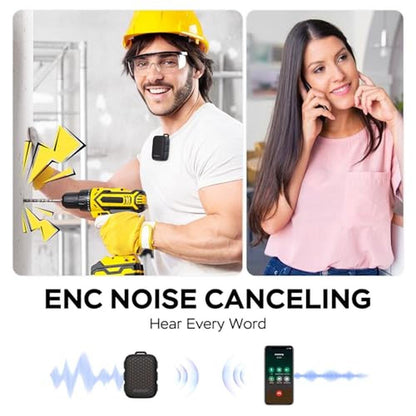 INSMY Wearable Bluetooth Speakers IP67 Waterproof – Close-up Detail