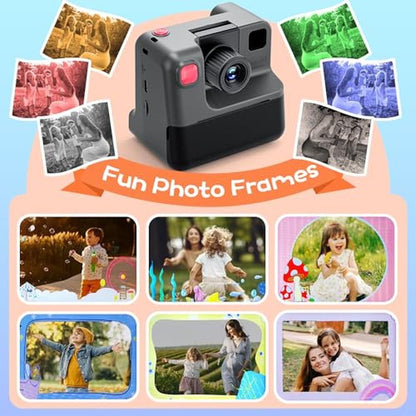 Instant Print Camera: Kids Instant Camera 1080p – In Use