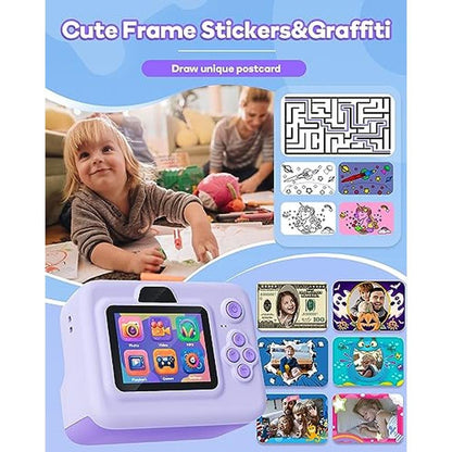 Instant Kids Camera: Premium 2.4 Inch Screen – Close-up Detail