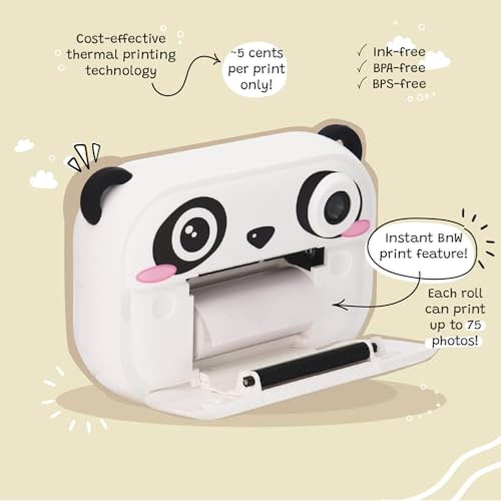 Camera Instant: Kidamento Model P Instant Print Kids – Side View