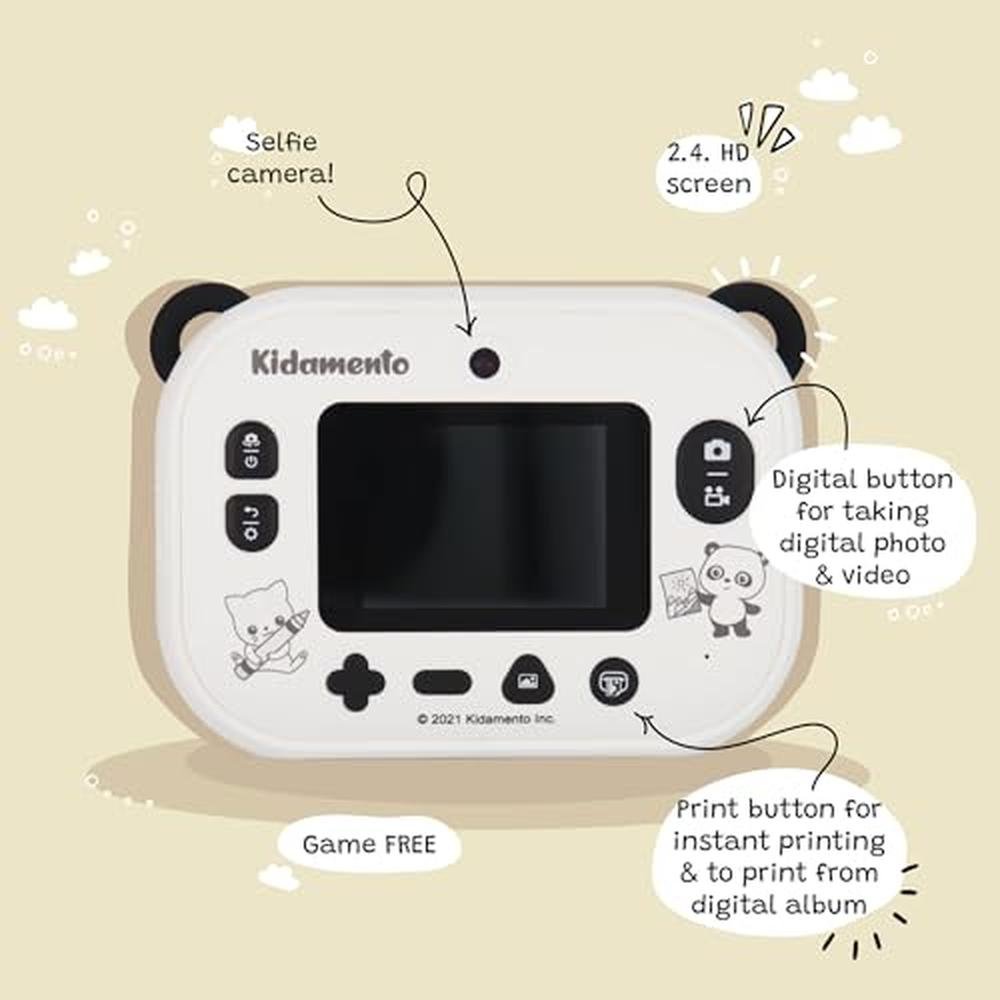 Camera Instant: Kidamento Model P Instant Print Kids – Close-up Detail