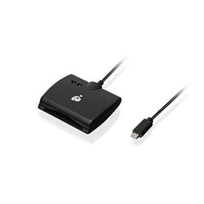 IOGear USB-C Common Access CAC Smart Card Reader – Front View