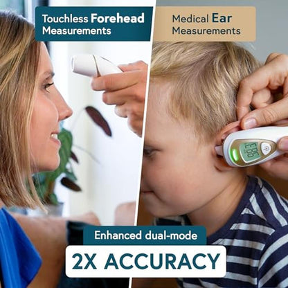 Thermometer Adults: iProvn Pro Series Ear Thermometer with – Side View