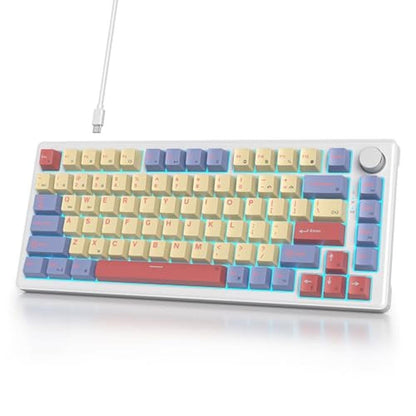 itastatur wired: iTastatur 75% Wired Mechanical Gaming – Front View
