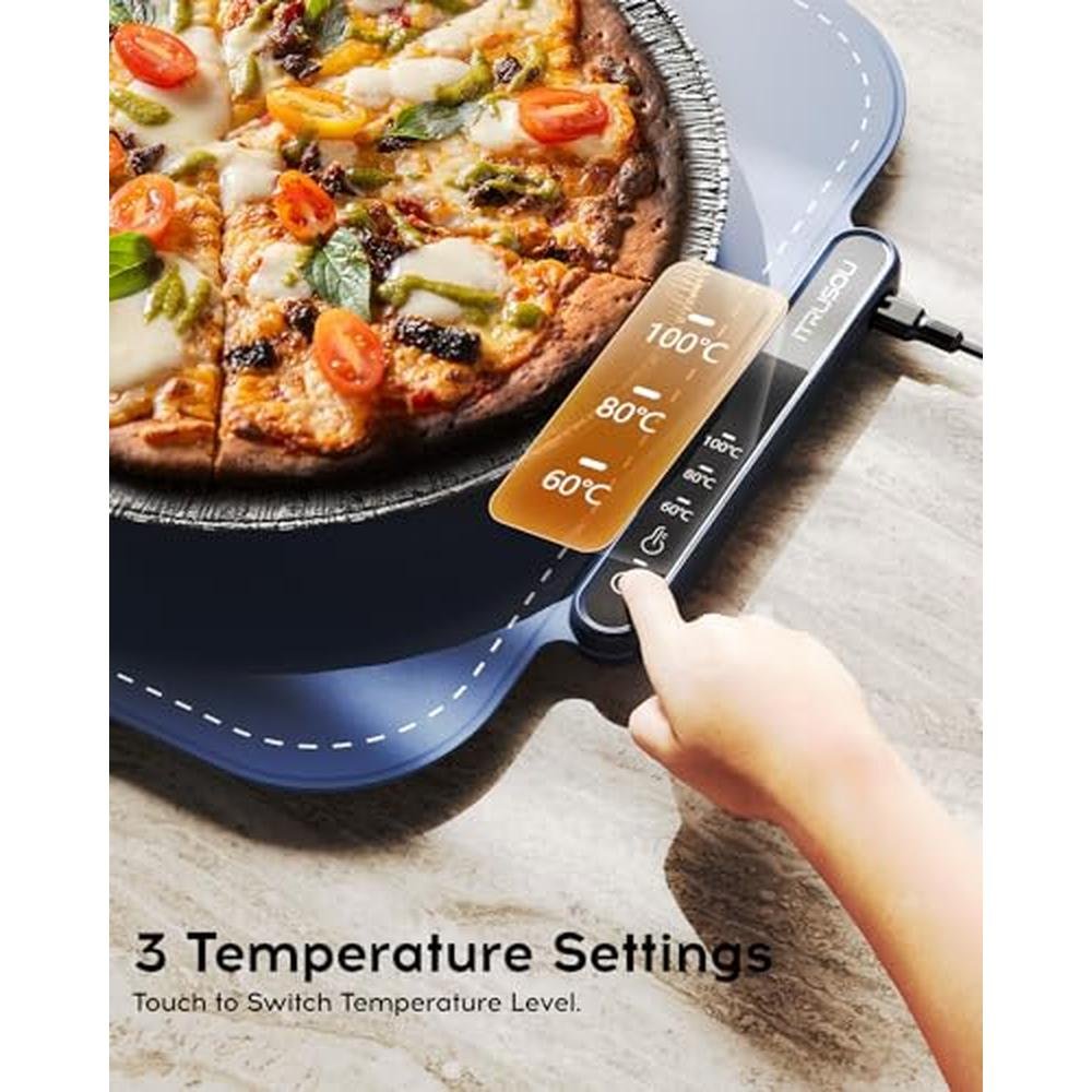 iTRUSOU Electric Warming Tray – In Use
