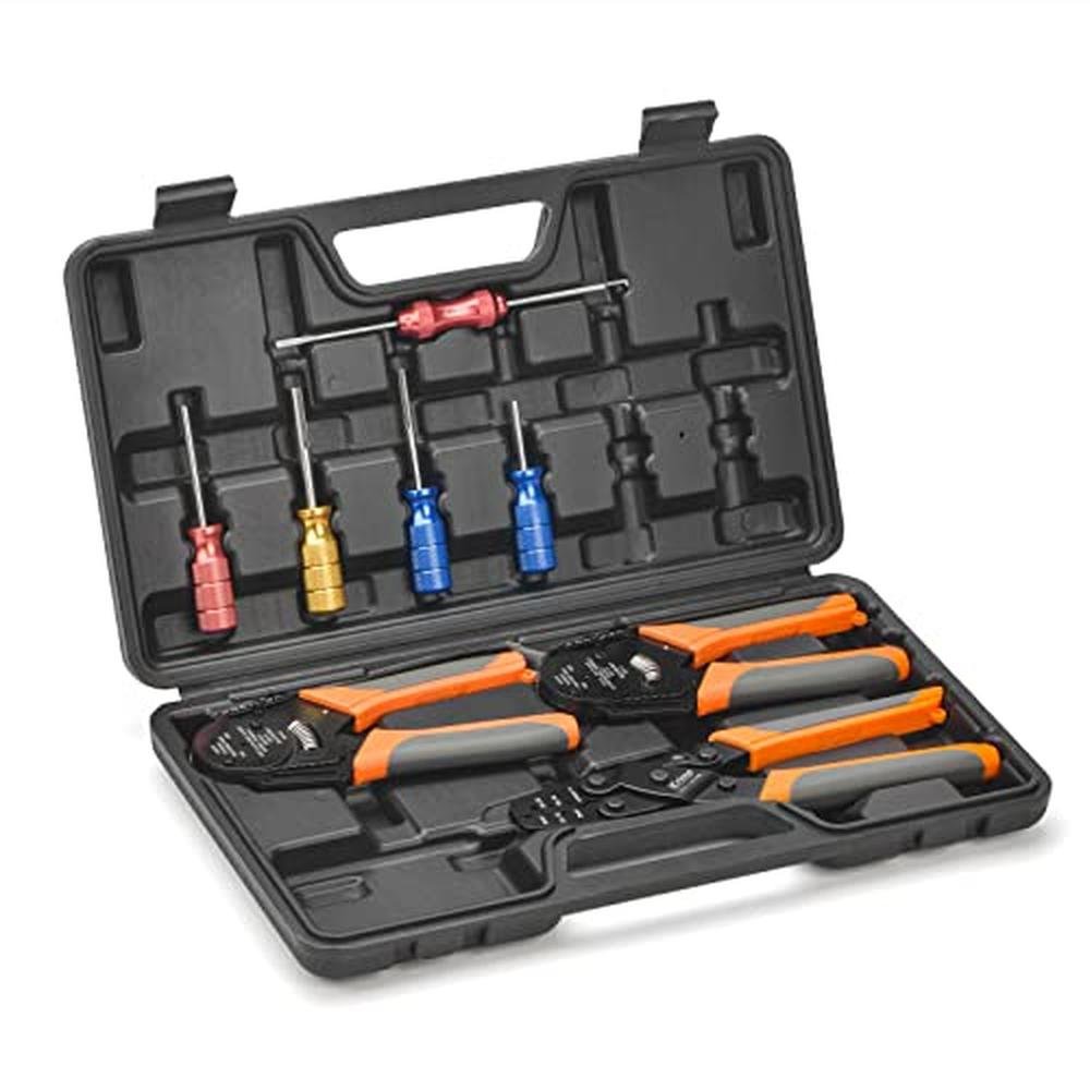 Iwiss Icrimp: Iwiss F1807 All-in-One Kit – Front View