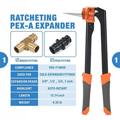 IWISS PEX-A Expansion Tool Kit – Side View