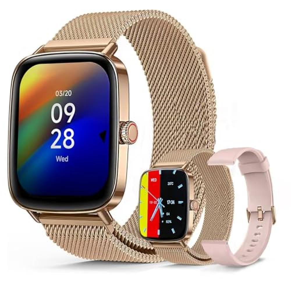 Watch Women: J-CD Smart Watch 1.85 Inch Large Screen – Front View