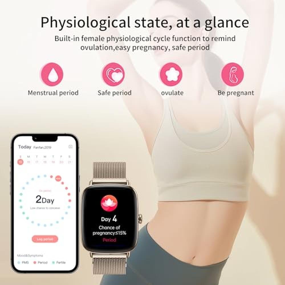 Watch Women: J-CD Smart Watch 1.85 Inch Large Screen – Packaging