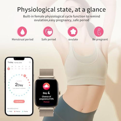Watch Women: J-CD Smart Watch 1.85 Inch Large Screen – Packaging