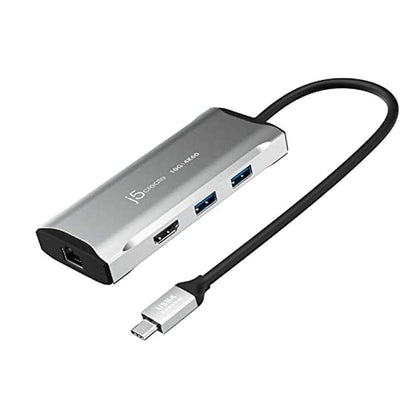 10Gbps J5create: J5create USB-C Hub 4K 60Hz HDMI 2-USB-A – Front View