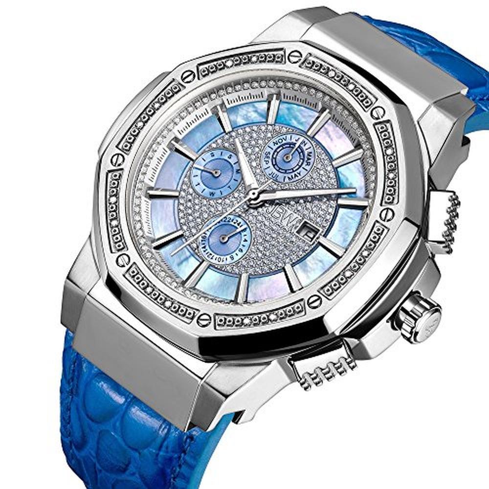 JBW Saxon: JBW Saxon 10 Year Diamond Watch – Side View