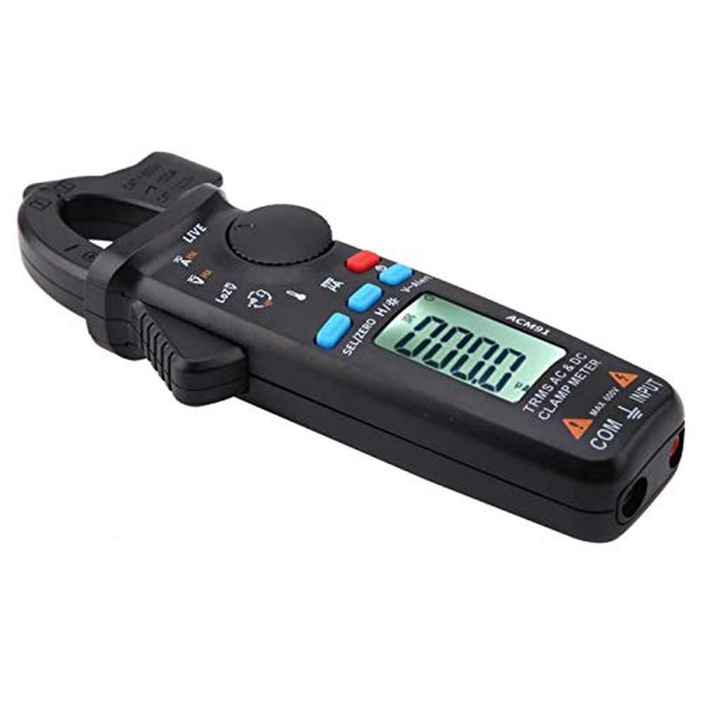 Meter Jeanoko: Jeanoko DC Clamp Meter ACM91 1mA Current – Side View