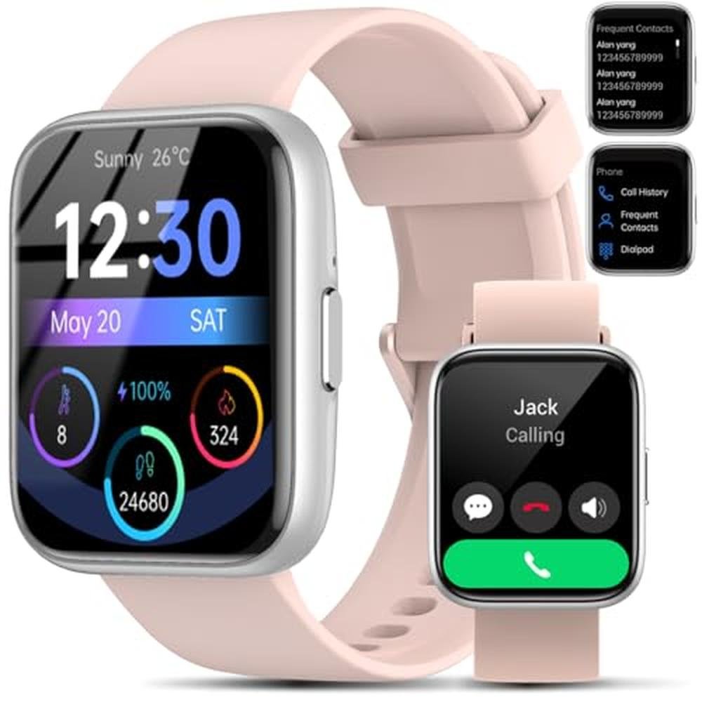 JeeJTek Smart Watch: JeeJTek Navv 1.83" IP68 – Front View