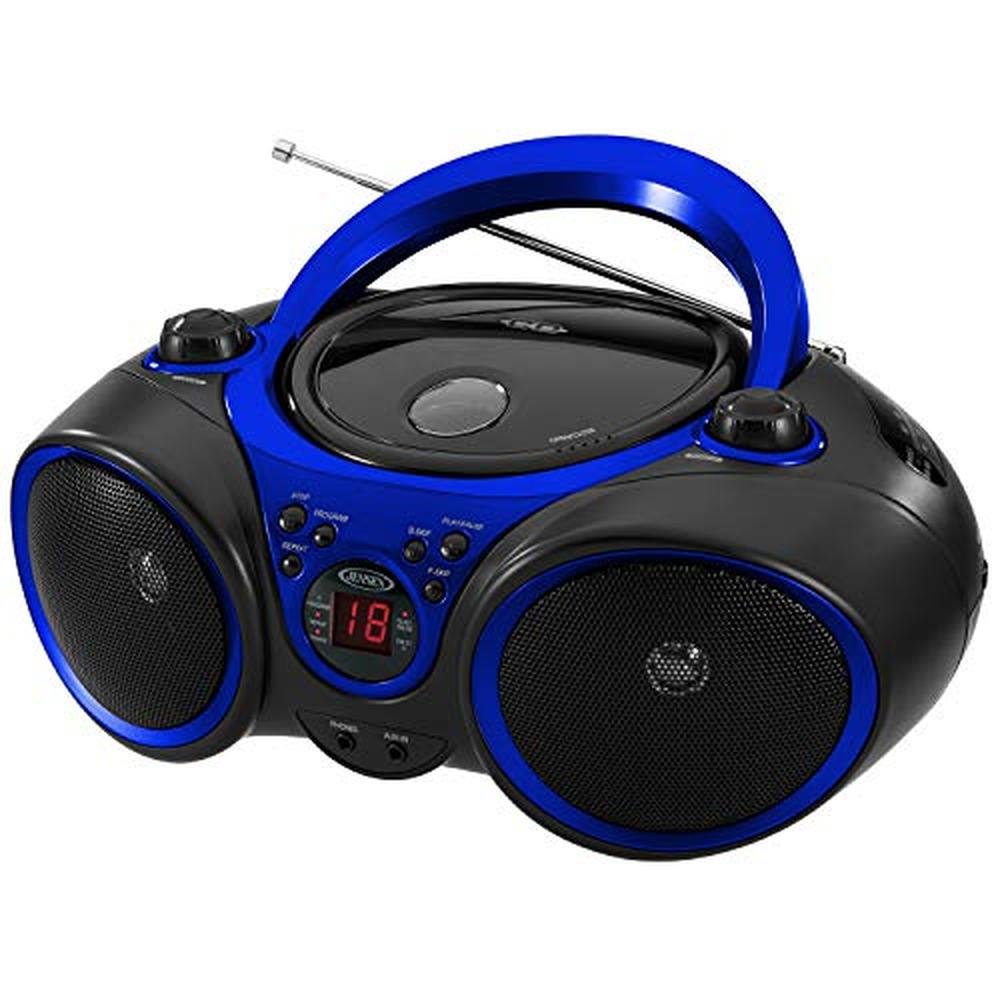 Jensen CD-490 Portable Sport Stereo CD Player with AM/FM – Front View