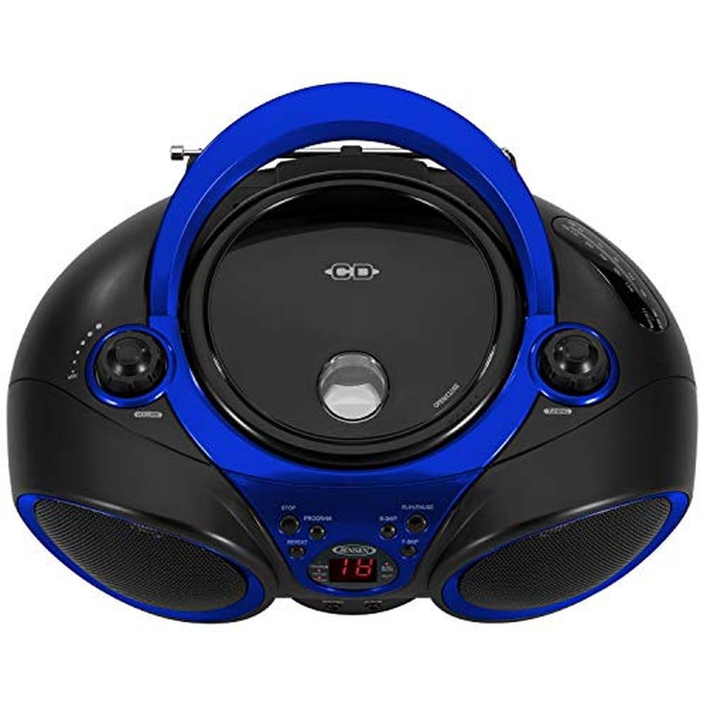 Jensen CD-490 Portable Sport Stereo CD Player with AM/FM – Side View