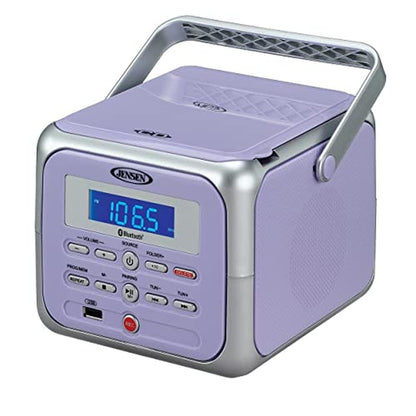 Jensen CD-660 Portable Stereo CD Player Boombox with – Front View