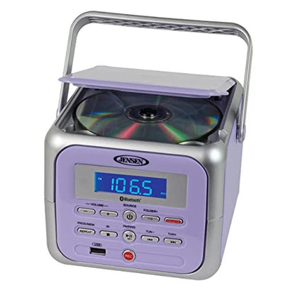 Jensen CD-660 Portable Stereo CD Player Boombox with – Close-up Detail
