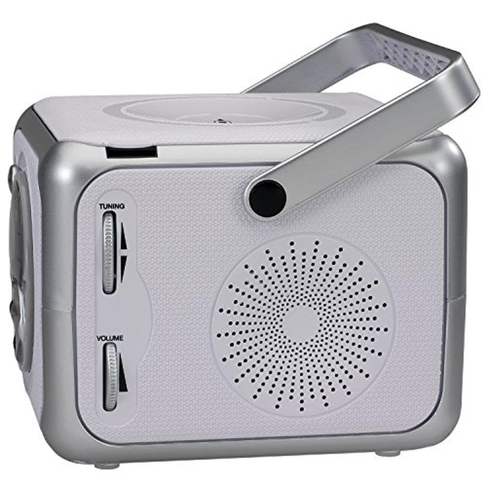 Jensen FM Stereo CD555 Bluetooth Boombox – Side View