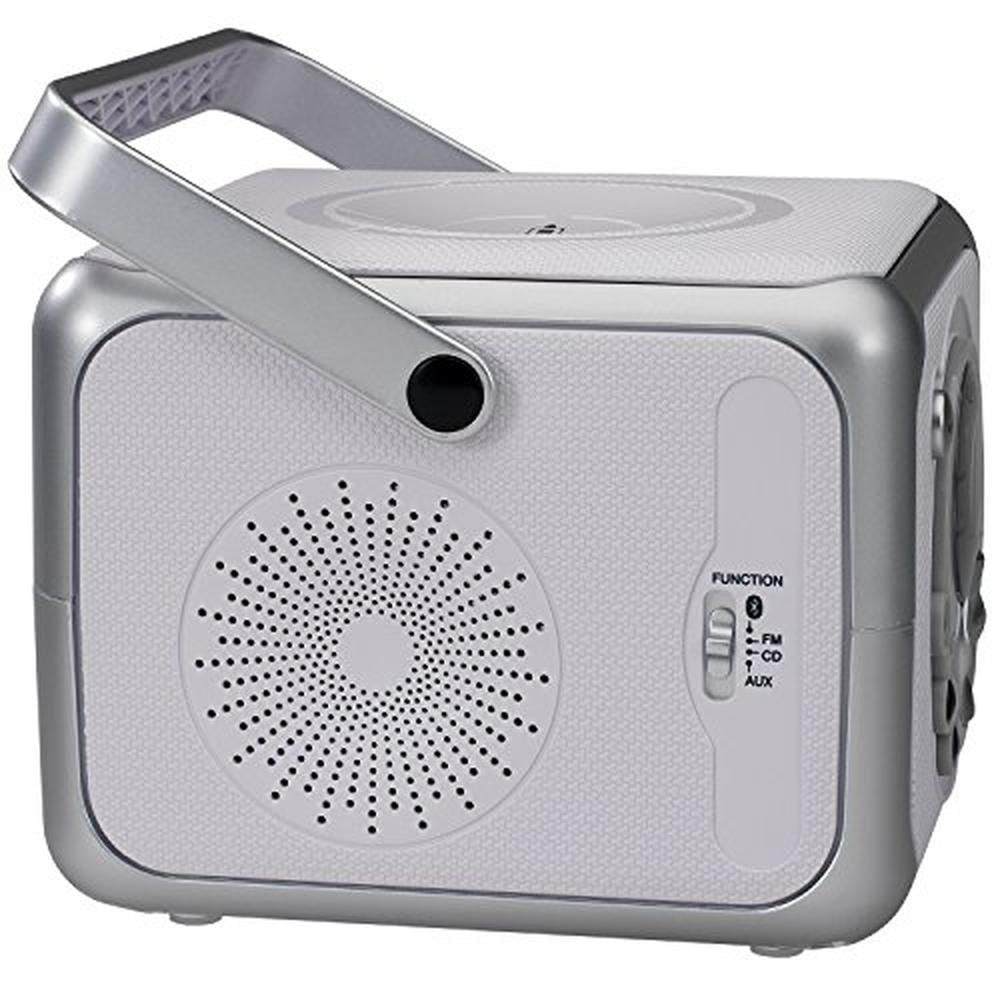 Jensen FM Stereo CD555 Bluetooth Boombox – In Use