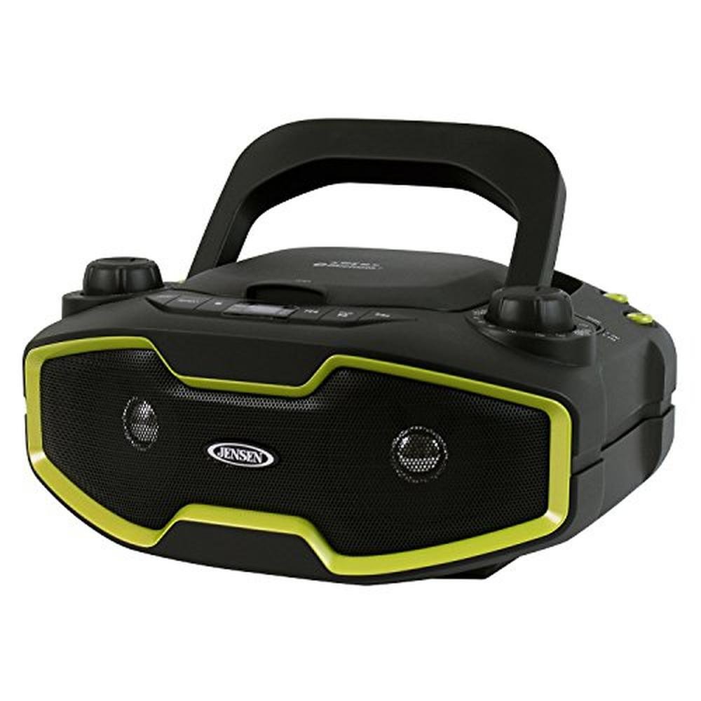 Jensen Home CD Player Black (CD-575) – Front View