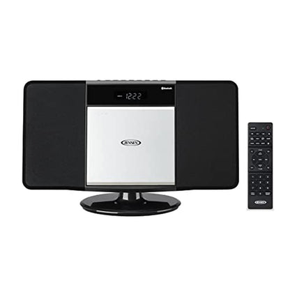Jensen JBS-300 Modern Bluetooth Stereo Music System for – Front View