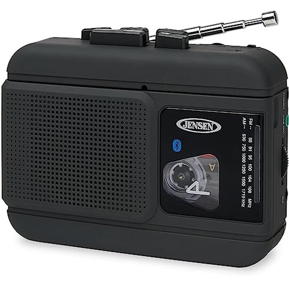 Jensen MCR 60: Portable Personal Cassette Player Recorder – Front View
