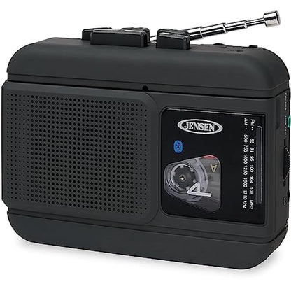 Jensen MCR 60: Portable Personal Cassette Player Recorder – Front View