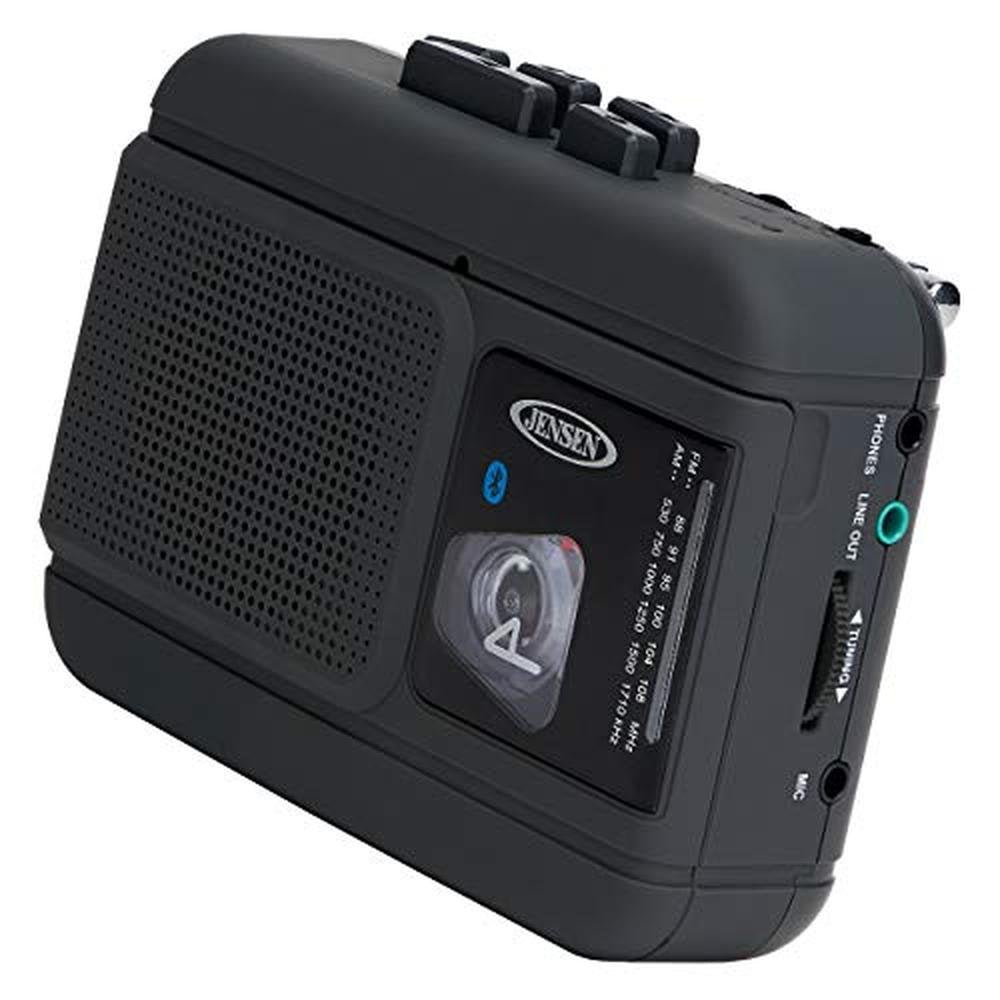Jensen MCR 60: Portable Personal Cassette Player Recorder – Close-up Detail