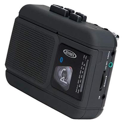 Jensen MCR 60: Portable Personal Cassette Player Recorder – Close-up Detail