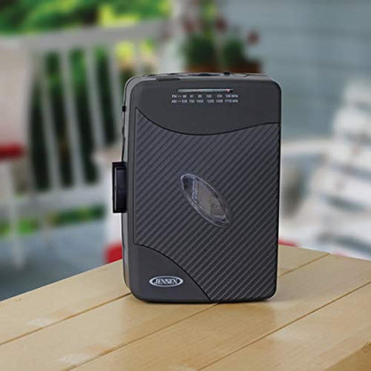 Jensen Portable Compact Lightweight Slim Design Stereo – In Use