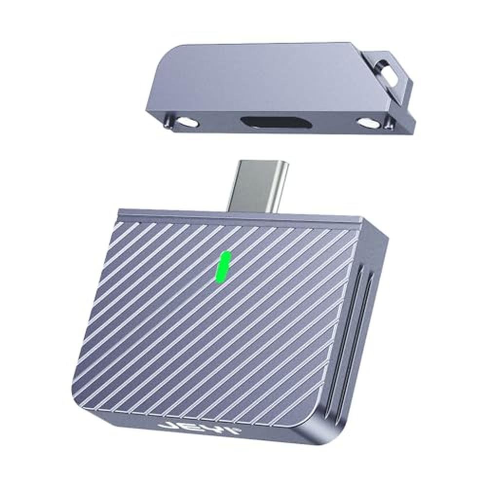 Enclosure JEYI: JEYI 2230 M.2 High-End 10Gbps USB C NVMe – Front View