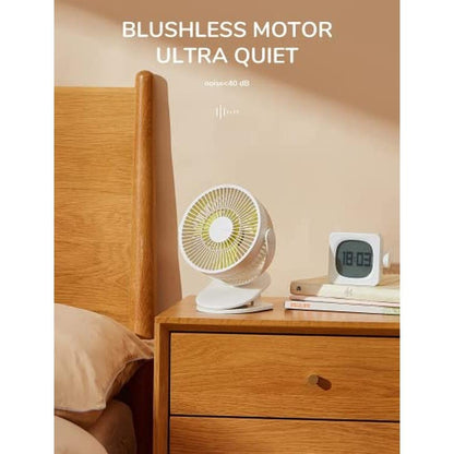 Fan Jisulife: JISULIFE Clip on Desk Fan Ultra 1 White – Packaging