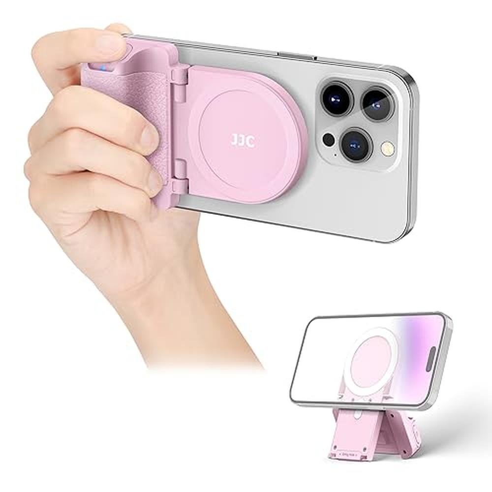 Camera Handle: JJC Magnetic Phone Camera Grip Handle with – Front View