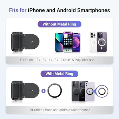 Camera Handle: JJC Magnetic Phone Camera Grip Handle with – Packaging
