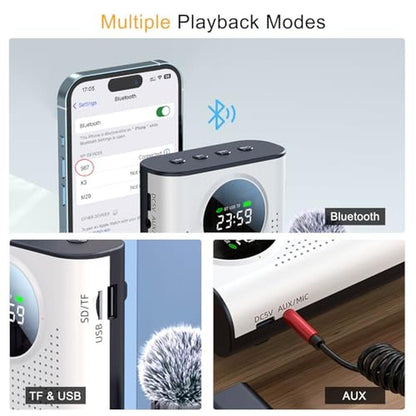 Voice Amplifier: Jkoailiwi 15W Mini Megaphone with Magnetic – Packaging