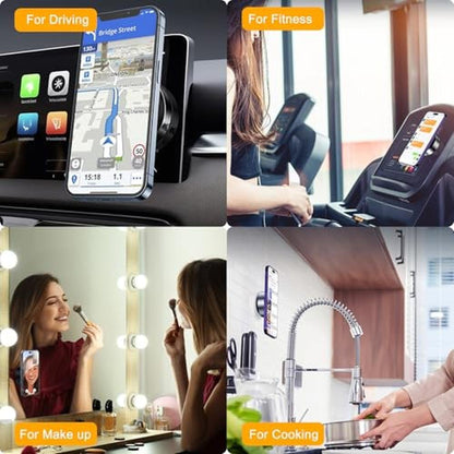 Phone Suction: Jkoailiwi Hands-Free Electric Suction Cup – In Use