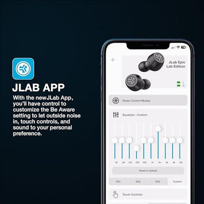 JLab Epic Lab Edition: True Wireless Earbuds with Hybrid – Packaging