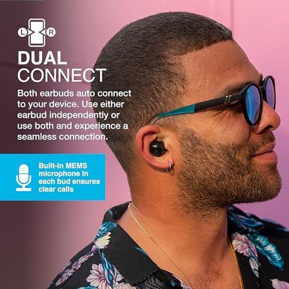 Earbuds Ear: JLab Go Air Pop+ True Wireless Earbuds – In Use