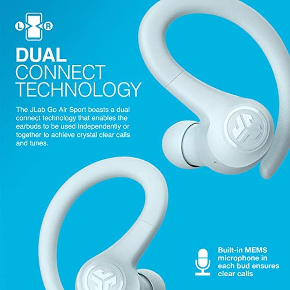 Sport JLab: JLab Go Air Sport True Wireless Earbuds – Close-up Detail