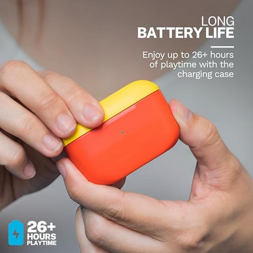 Bluetooth JLab: JLab Go Pop+ True Wireless Earbuds – In Use