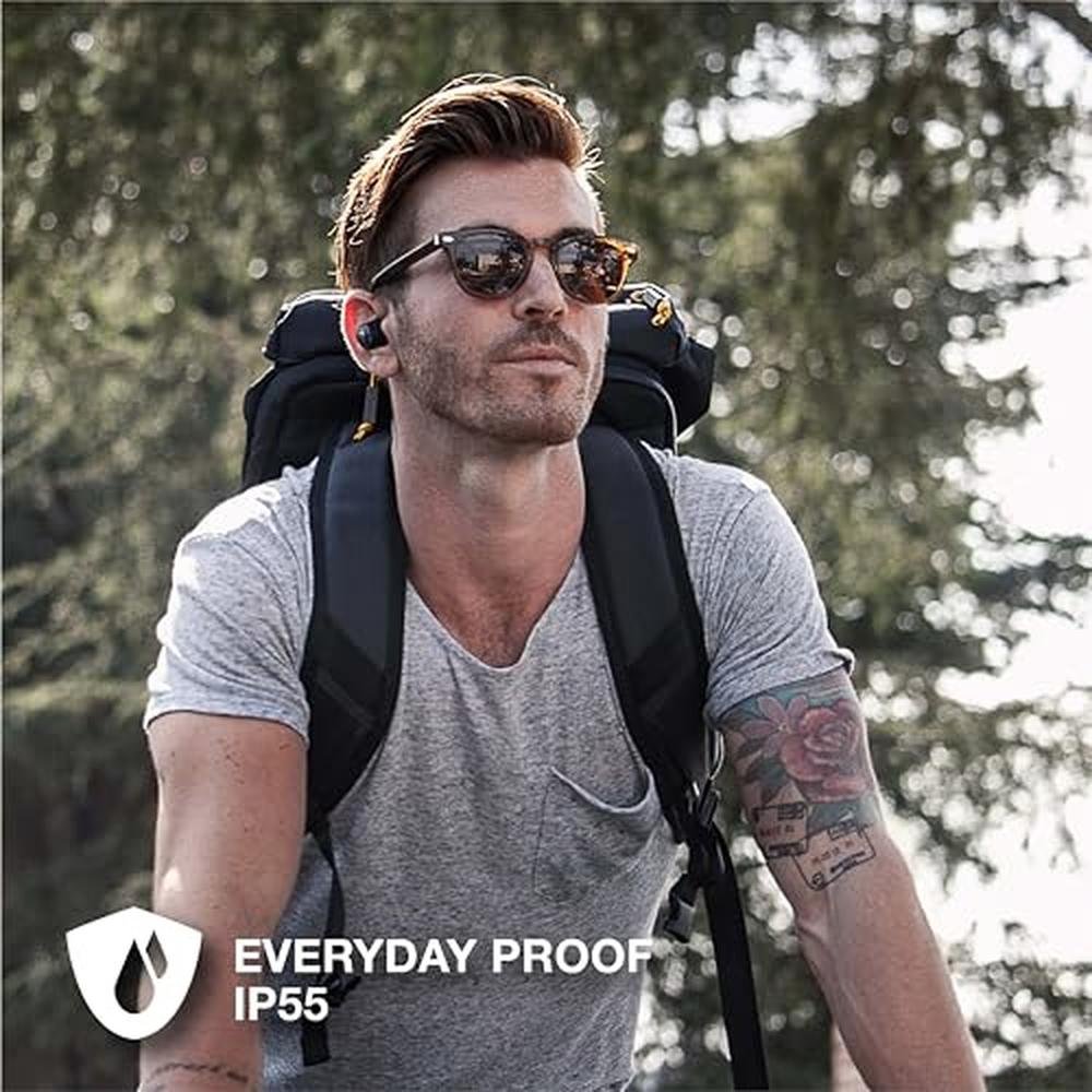 Signature Bluetooth: JLab JBuds Air True Wireless Earbuds – Side View