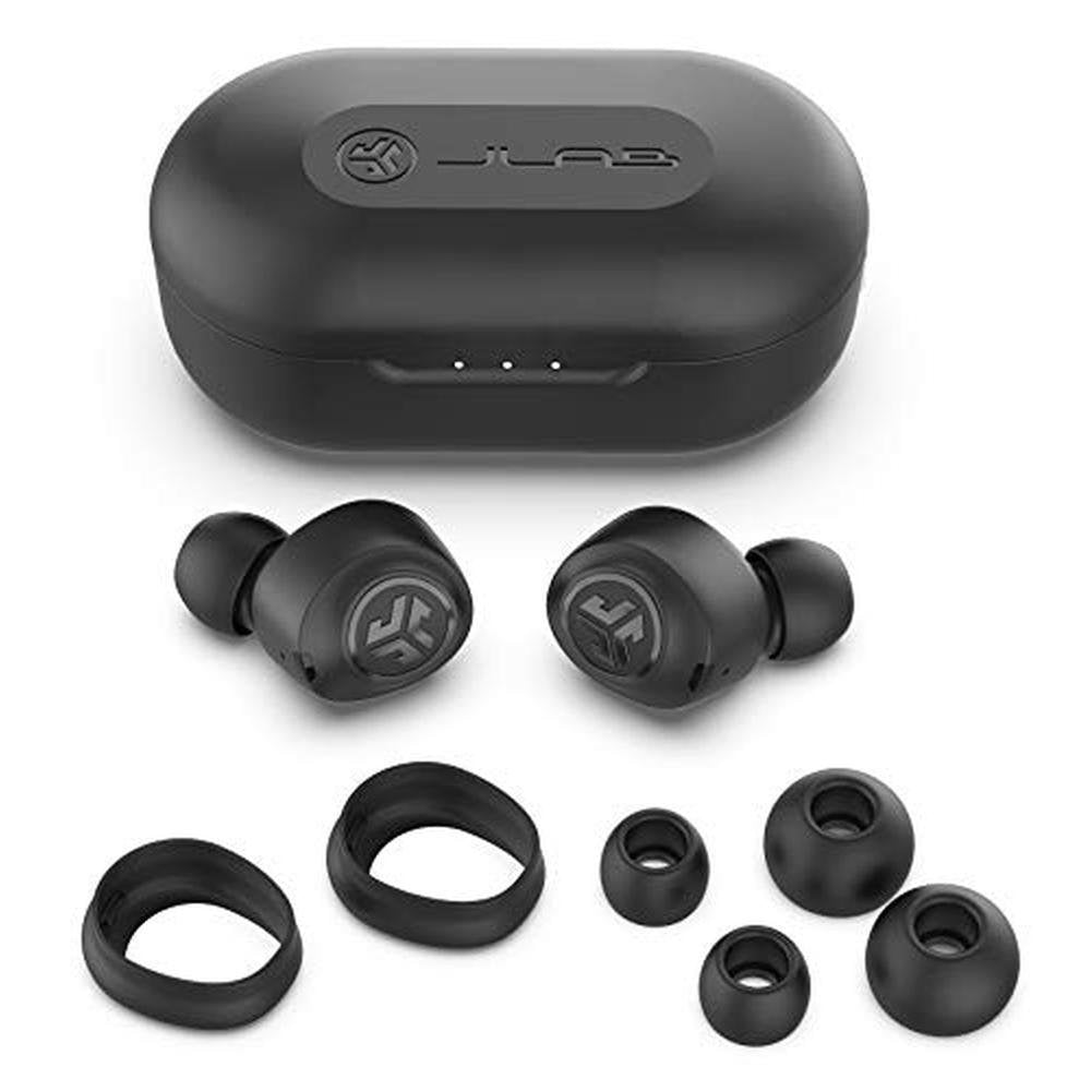 Signature Bluetooth: JLab JBuds Air True Wireless Earbuds – Close-up Detail