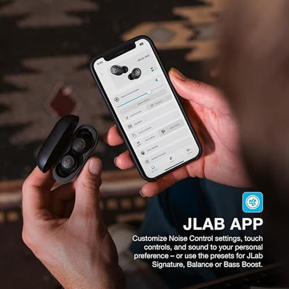 Hours JLab: JLab JBuds ANC 3 True Wireless Earbuds with – Close-up Detail