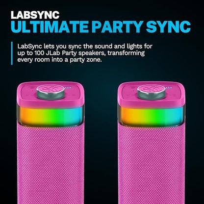 JLab JBuds Party: Portable Bluetooth Speaker 2 Full-Range – In Use