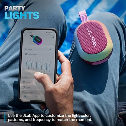 JLab Pop Party Portable Bluetooth Speaker – Close-up Detail