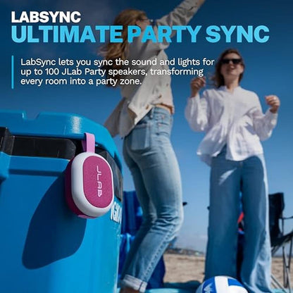 JLab Pop Party Portable Bluetooth Speaker – In Use