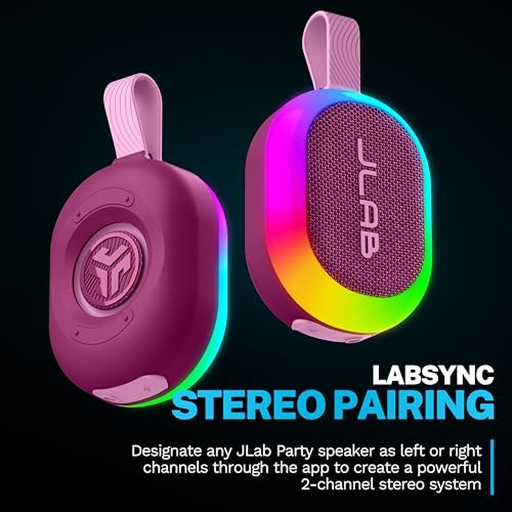JLab Pop Party Portable Bluetooth Speaker – Packaging