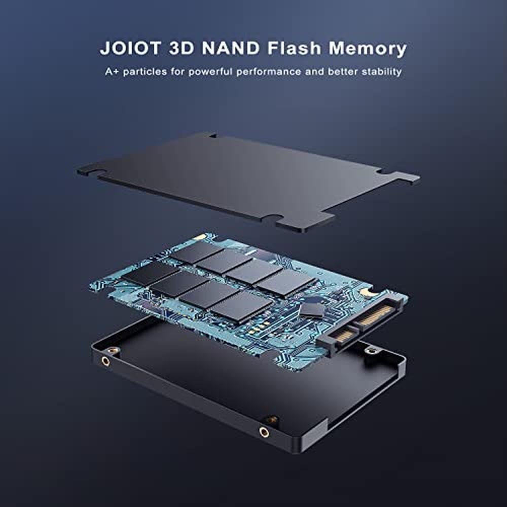 Internal JOIOT 1TB SSD: JOIOT 2.5inch SATA III – Side View
